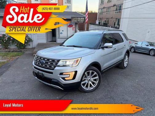 Ingot Silver 2016 Ford Explorer Limited