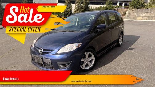 Stormy Blue Mica 2010 Mazda Mazda5 Sport