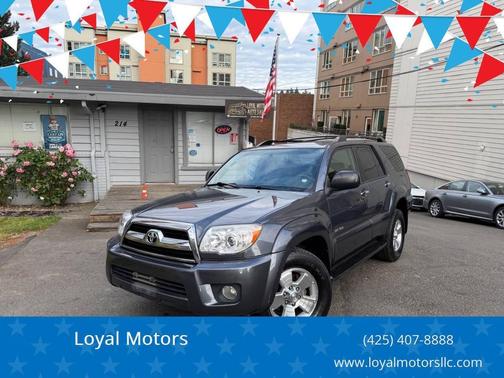 Galactic Gray Mica 2008 Toyota 4Runner SR5