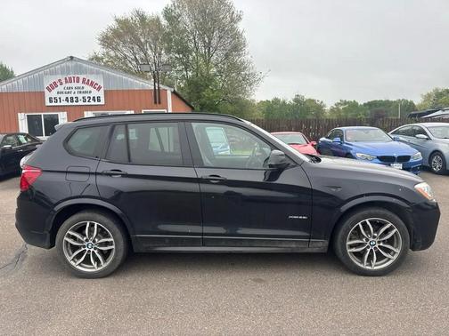 Black 2017 BMW X3 xDrive28i