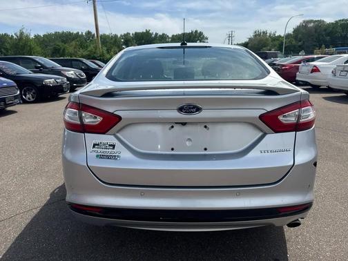 Silver 2013 Ford Fusion Energi Titanium