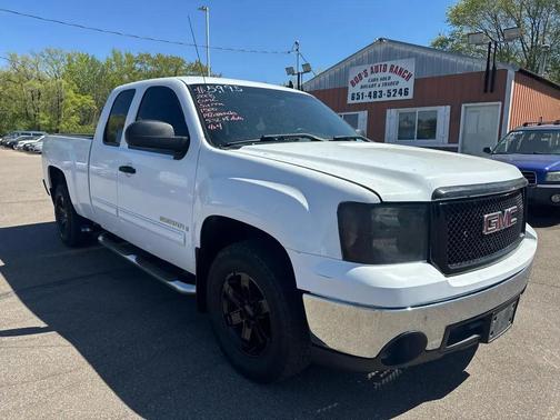 White 2008 GMC Sierra 1500 SLE2 Extended Cab