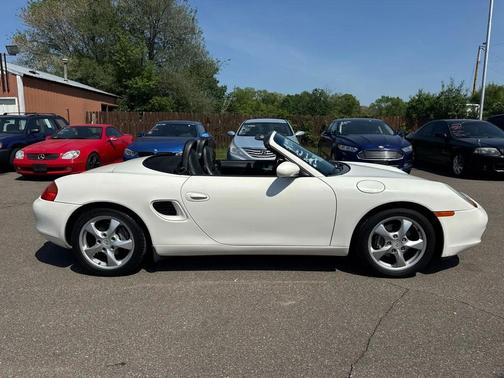 White 2001 Porsche Boxster 2dr Roadster 5-Spd Manual