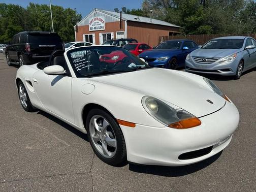 White 2001 Porsche Boxster 2dr Roadster 5-Spd Manual