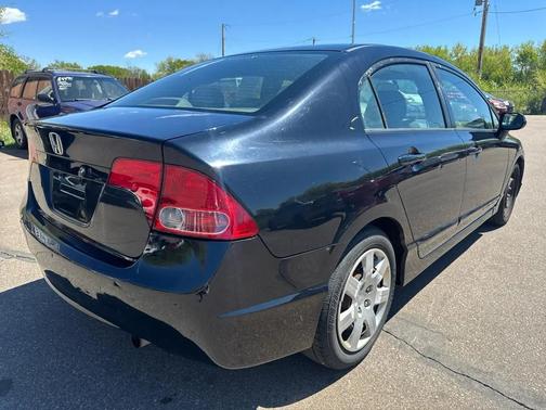 Black 2008 Honda Civic LX