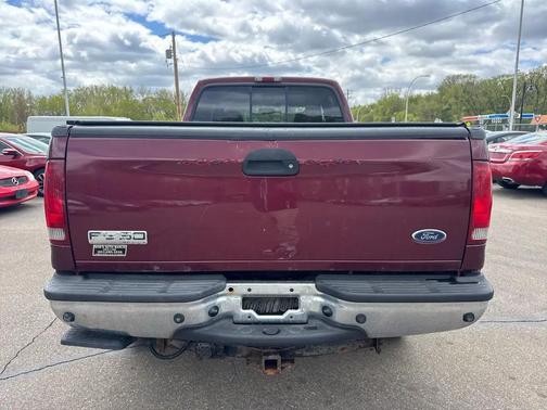 Burgundy 2005 Ford F-350 Harley-Davidson Crew Cab