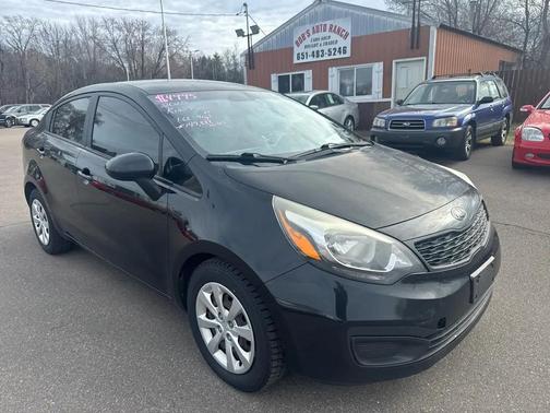 Black 2015 Kia Rio LX