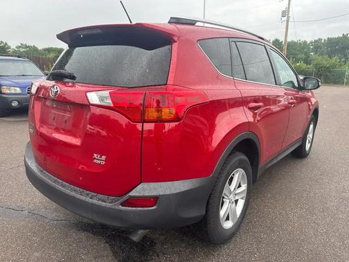 Red 2014 Toyota RAV4 XLE