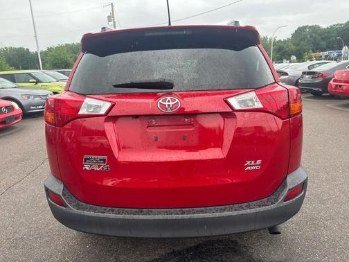 Red 2014 Toyota RAV4 XLE