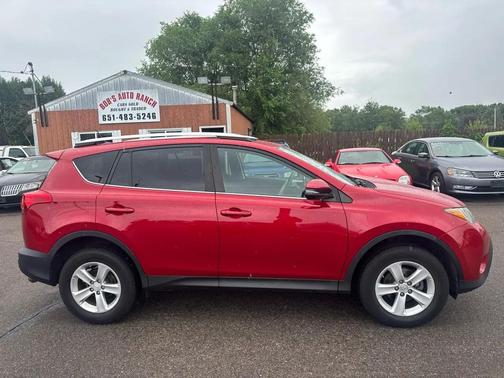 Red 2014 Toyota RAV4 XLE