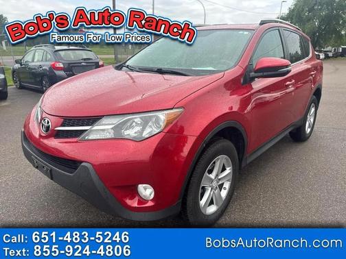 Red 2014 Toyota RAV4 XLE