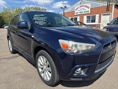 Blue 2011 Mitsubishi Outlander Sport SE