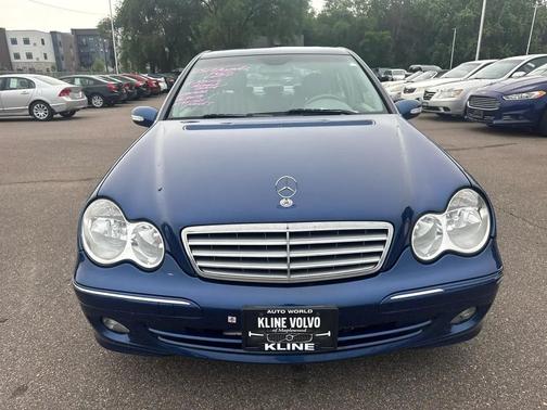 Blue 2005 Mercedes-Benz C-Class 4dr Sdn 2.6L 4MATIC