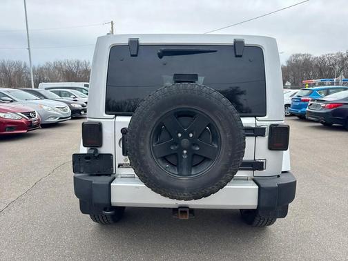 Silver 2012 Jeep Wrangler Unlimited Sahara