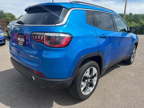 Blue 2019 Jeep Compass Limited