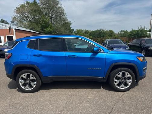 Blue 2019 Jeep Compass Limited