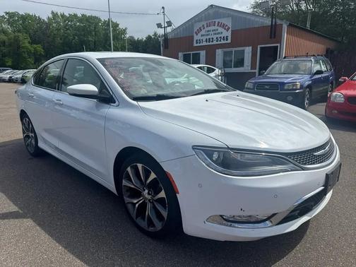 White 2015 Chrysler 200 C