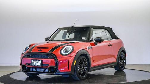 Chili Red 2023 MINI Convertible Cooper S