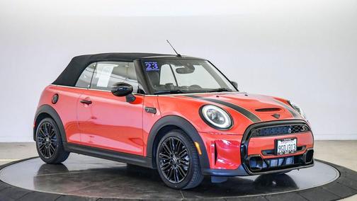 Chili Red 2023 MINI Convertible Cooper S