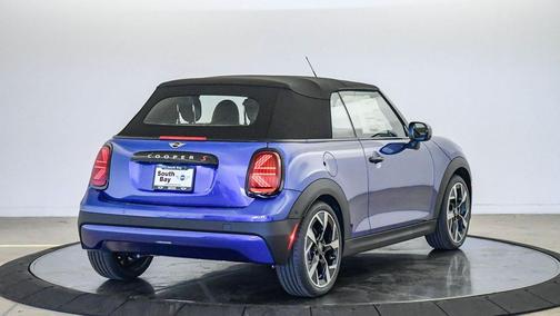 Blazing Blue 2026 MINI Convertible Cooper S