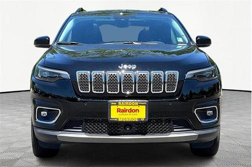 Diamond Black Crystal Pearlcoat 2022 Jeep Cherokee Limited