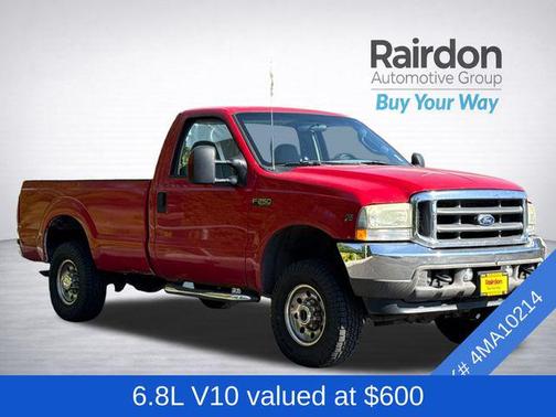 Red Clearcoat 2004 Ford F-250 XL