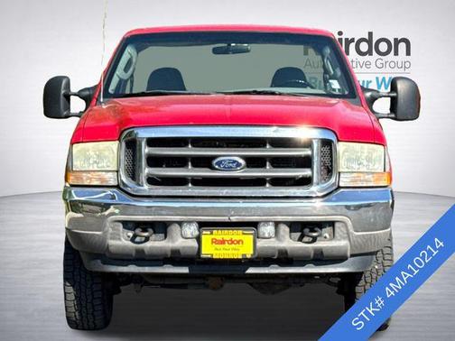 Red Clearcoat 2004 Ford F-250 XL