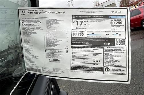 2025 RAM 1500 Limited