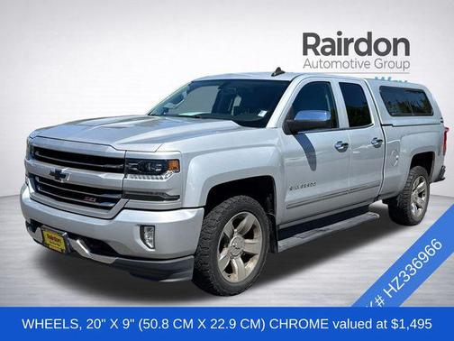 Silver Ice Metallic 2017 Chevrolet Silverado 1500 LTZ