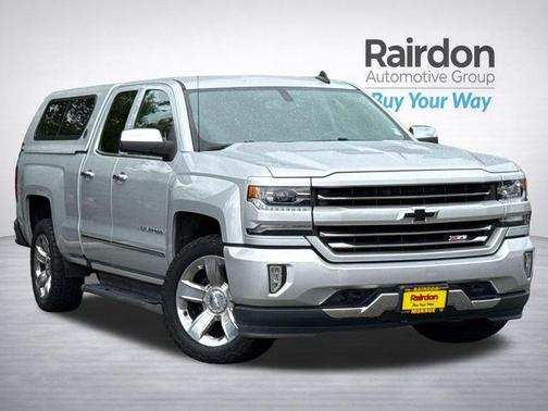 Silver Ice Metallic 2017 Chevrolet Silverado 1500 LTZ