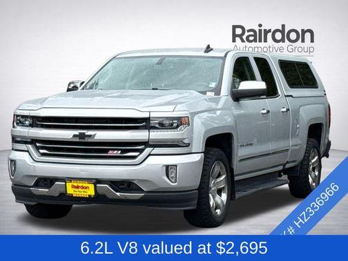 Silver Ice Metallic 2017 Chevrolet Silverado 1500 LTZ