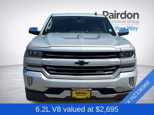 Silver Ice Metallic 2017 Chevrolet Silverado 1500 LTZ