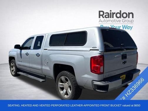Silver Ice Metallic 2017 Chevrolet Silverado 1500 LTZ
