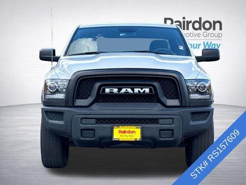 Bright White Clearcoat 2024 RAM 1500 Classic Warlock Crew Cab 4x4 5'7' Box