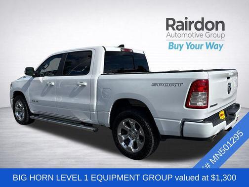 Bright White Clearcoat 2021 RAM 1500 Big Horn/Lone Star