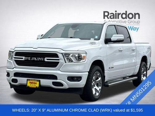 Bright White Clearcoat 2021 RAM 1500 Big Horn/Lone Star