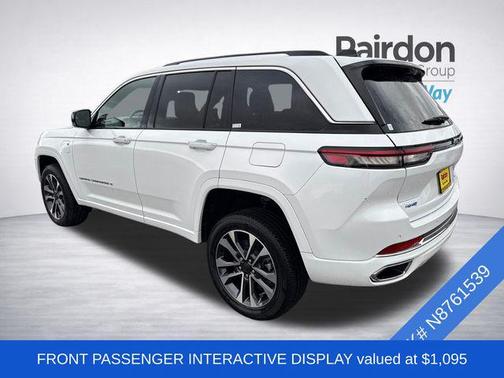 Bright White Clearcoat 2022 Jeep Grand Cherokee 4xe Overland