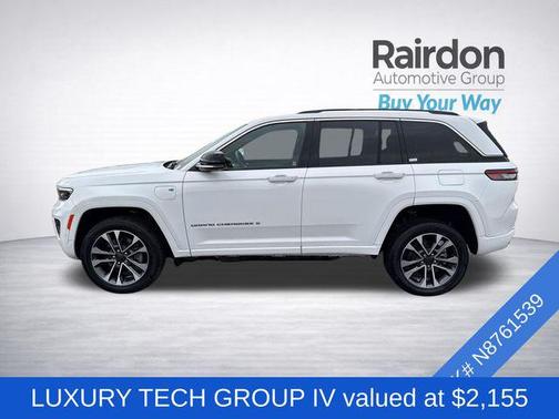 Bright White Clearcoat 2022 Jeep Grand Cherokee 4xe Overland