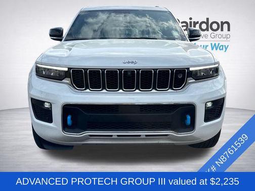 Bright White Clearcoat 2022 Jeep Grand Cherokee 4xe Overland