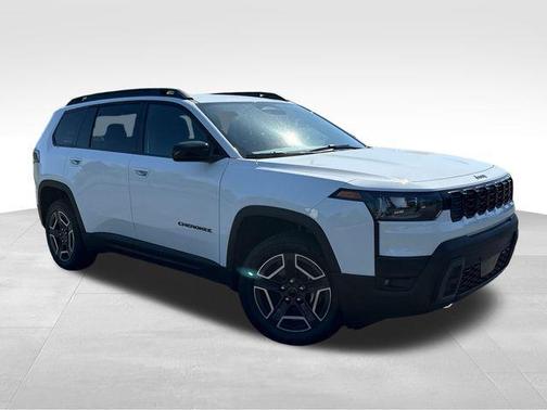 Bright White Clearcoat 2026 Jeep Cherokee Laredo 4x4