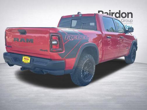 Flame Red Clearcoat 2025 RAM 1500 Rebel
