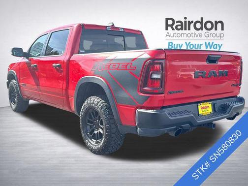 Flame Red Clearcoat 2025 RAM 1500 Rebel