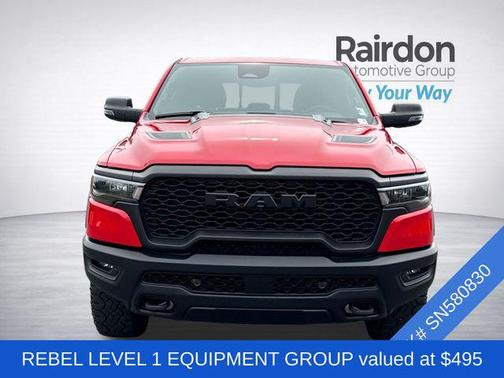 Flame Red Clearcoat 2025 RAM 1500 Rebel