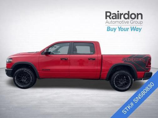 Flame Red Clearcoat 2025 RAM 1500 Rebel