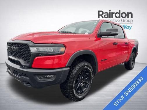 Flame Red Clearcoat 2025 RAM 1500 Rebel