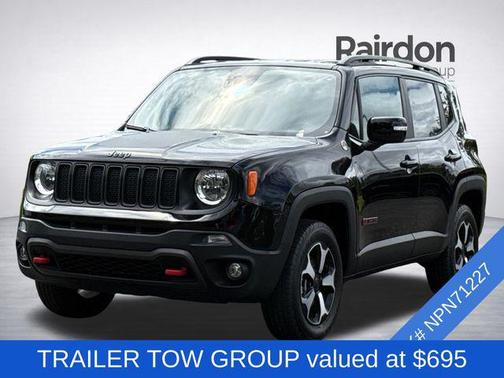 Black Clearcoat 2022 Jeep Renegade Trailhawk