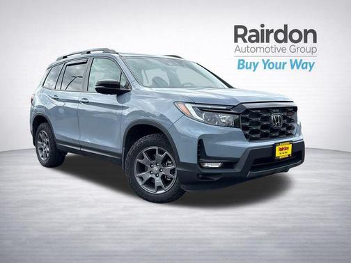 Sonic Gray Pearl 2024 Honda Passport AWD TrailSport