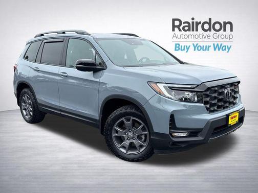 Sonic Gray Pearl 2024 Honda Passport AWD TrailSport