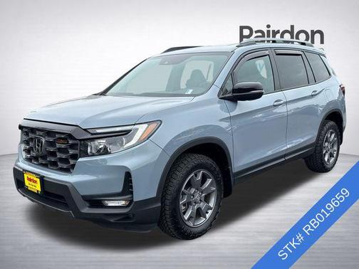 Sonic Gray Pearl 2024 Honda Passport AWD TrailSport
