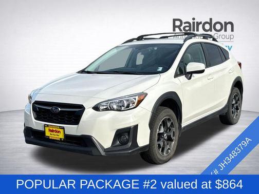 Crystal White Pearl 2018 Subaru Crosstrek 2.0i Premium